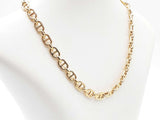 18k Yellow Gold Mariner Link Chain Necklace  20.5 Grams 16 Inch Fw0926lizxdu