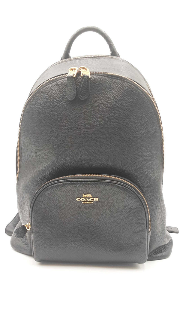 Coach Court Black Pebble Leather Backpack Sd0525pzdu