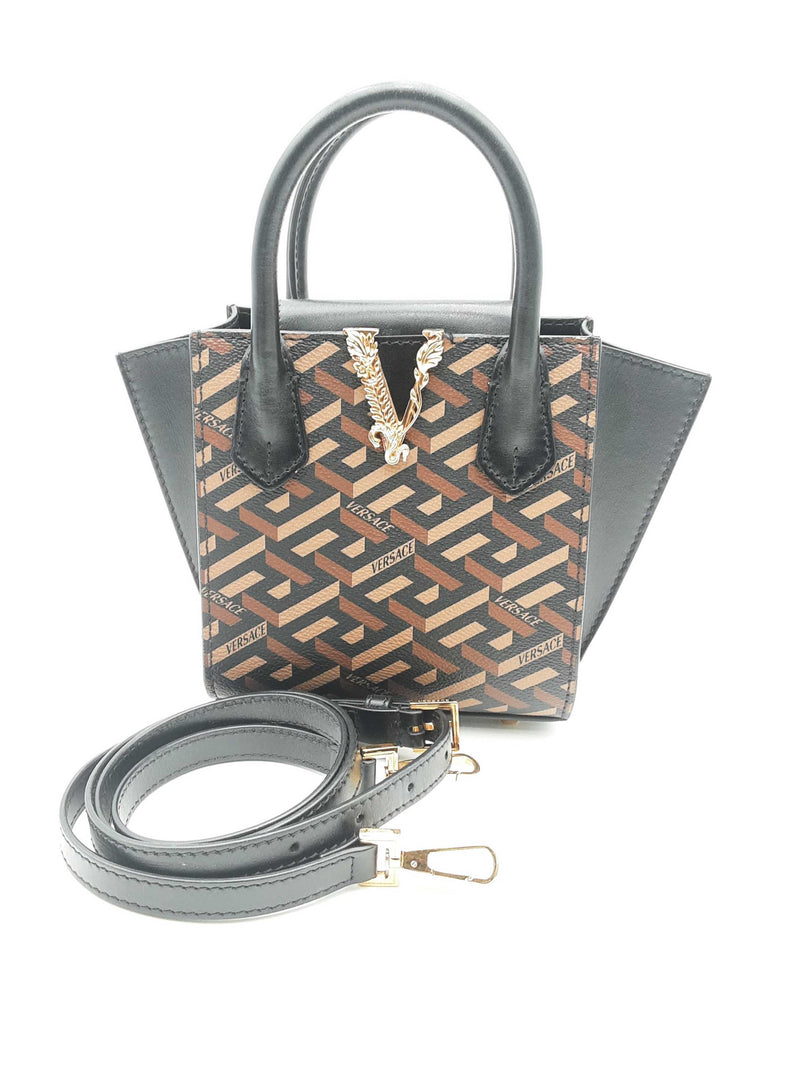 Versace Virtus Coated Canvas Handbag Sd0625orzsa