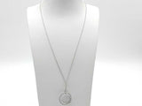 1.15 Dwt Lab Diamond Pendant Chain Sterling Sliver Jg1225rzmia