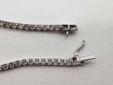 3.00 Cttw Lab Grown Diamonds 14k Wg 4.5g Tennis Bracelet 6.75 In Do0726llxzde