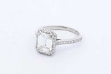 1.95cttw Diamond Ring In Platinum 4.3 Grams Size 3 Eb0826oixzde