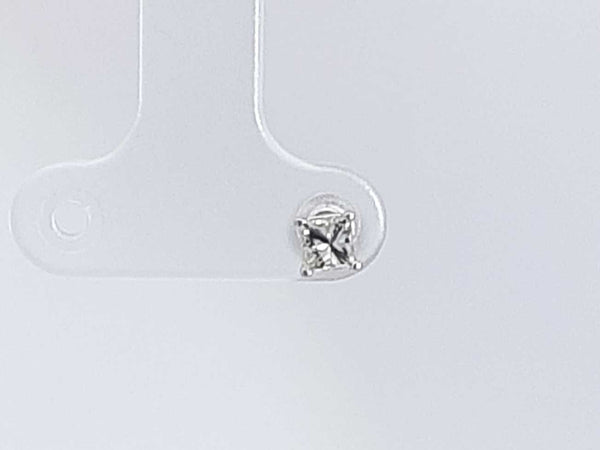 0.25 Cttw Diamond Screwback Single Stud Earring .30 Grams Aa0725szsa