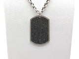 Edouard Nahum Plaque Gi Necklace 6.64 Dwt Diamonds 52.1 Grams 18k White Gold 22 Inch Jg0126oczxmia