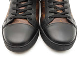 Louis Vuitton Match Up Sneakers In Monogram Coated Canvas Size 7.5 Fw0326lcrdu