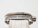 Aximum King Pro 18k White Gold Diamonds Black Dial Automatic Watch Do0825loxzxde