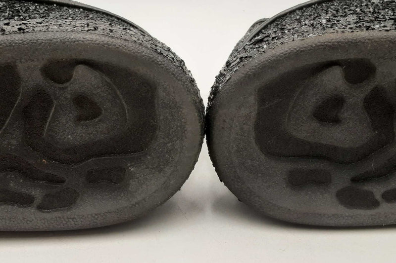 Alexander Mcqueen Oversized Black Glitter Sneakers Size 40 Eb0425lxzsa