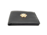 Versace La Medusa Bifold Black Leather Wallet Fw0125exsa