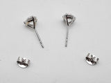 2.02 Cttw Lab Grown Diamonds 14k White Gold 1.1g Stud Earrings Do0826poxde