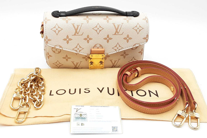 Louis Vuitton Monogram Dune Pochette Metis East West Shoulder Bag Eb0125crxdu