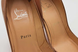 Christian Louboutin Nude Patent Leather Pumps Size 37 Eb0626lorsa