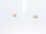 0.46 Cttw Diamond & 14k Yellow Gold Hidden Halo Stud Earrings 0.9g Fw0726lrrdu