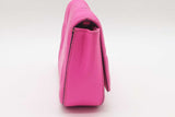 Versace Virtus Quilted Hot Pink Leather Crossbody Bag Eb0826erxde