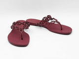 Hermès Island Chaine D'ancre Sandals In Rouge H Tpu Rubber Size 8.5 Fw1026ozxdu