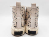 Amiri Court High Top Sneakers In Bandana Print Canvas Size Us 9 Fw0226oozdu