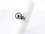 Diamond & Tahitian Pearl Cocktail Ring In 18k Gold 5.7g Size 5.75 Fw0426prxdu