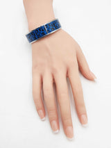 Hermès Balcons Du Guadalquivir 13mm Enamel Bangle Bracelet 8 Inch Fw0326lrxdu