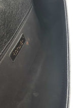 Chanel Black Chevron Quilted Caviar Leather Boy Bag Eb1225orxzde