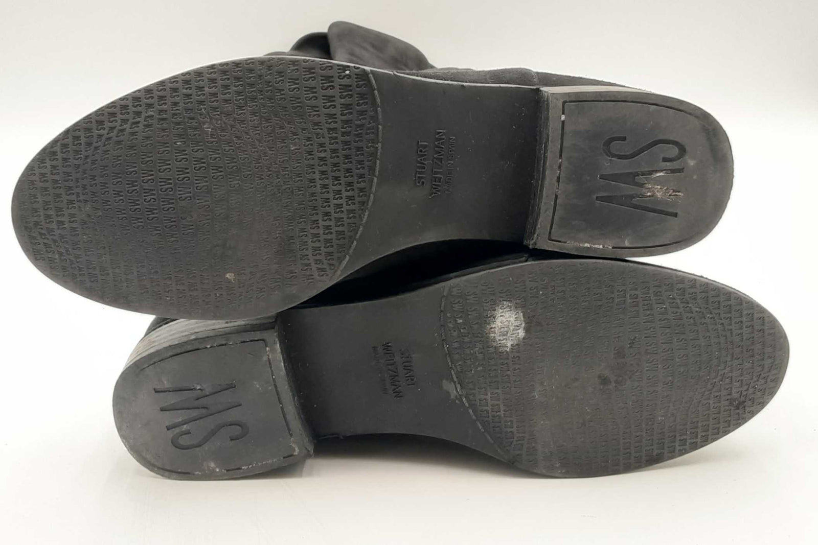 A.PRESSE 3rd Type Suede 46 ほぼ未使用品　定価30万 PRADA Women Black Pumps Suede Solid Ankle Strap Wedge High