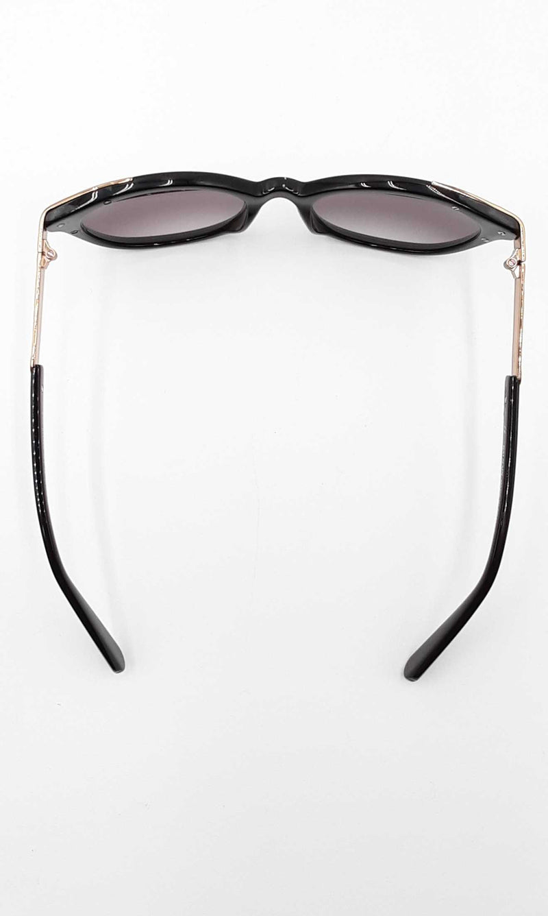 Balmain Bl2072b Black & Gold Tone Sunglasses Eb0524exdu