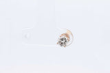 0.37ctw Diamond Single Stud Earring In 10k Yellow Gold 0.6 Grams Eb0426lerdu