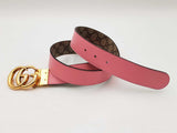 Gucci Marmont Reversible 40mm Belt In Gg Supreme Canvas Size 95/38 Fw0926lordu
