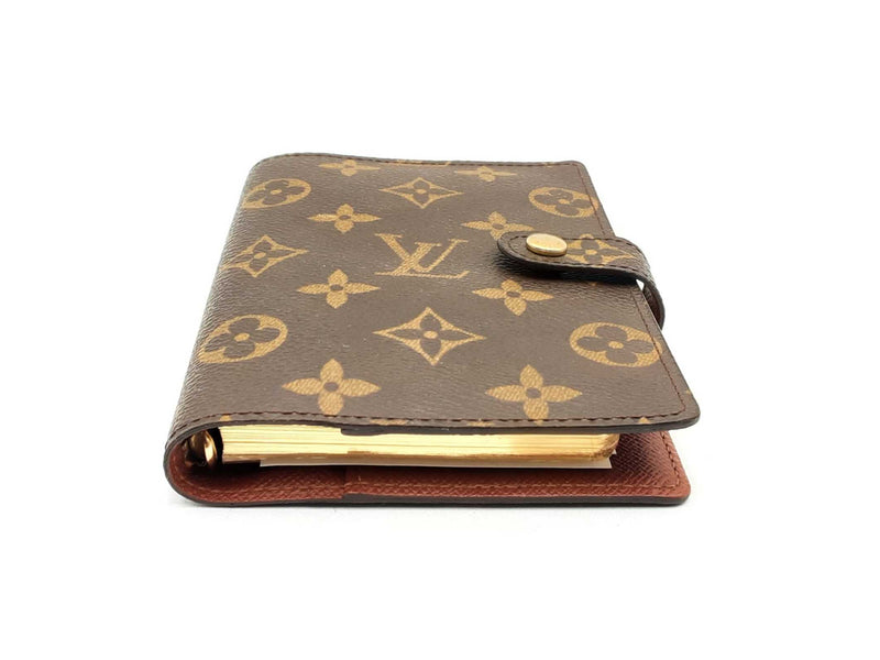 Louis Vuitton Small Ring Agenda Cover In Lv Monogram Coated Canvas Fw0125crsa