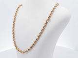 10k Yellow Gold 14.7 Grams Rope Chain 24 In Aa1125przsa
