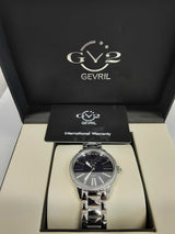 Gevril Siena Gv2 Limited Edition 96/999 38mm Stainless Steel Watch Eb1024oxzdu