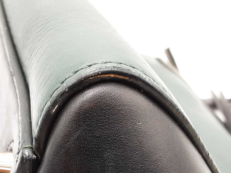 Celine Black & Green Leather Edge Shoulder Bag Eb1125wxzde