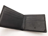 Mcm Black Visetos Coated Canvas Bifold Wallet Do0925oxde