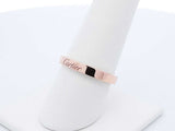 Cartier C De Cartier Wedding Band In 18k Rose Gold 4.2 Grams Size 8 Fw0126ixzdu
