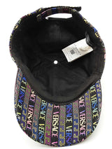 Versace Rainbow La Greca Monogram Baseball Cap Versace Size 60 Eb0526crde