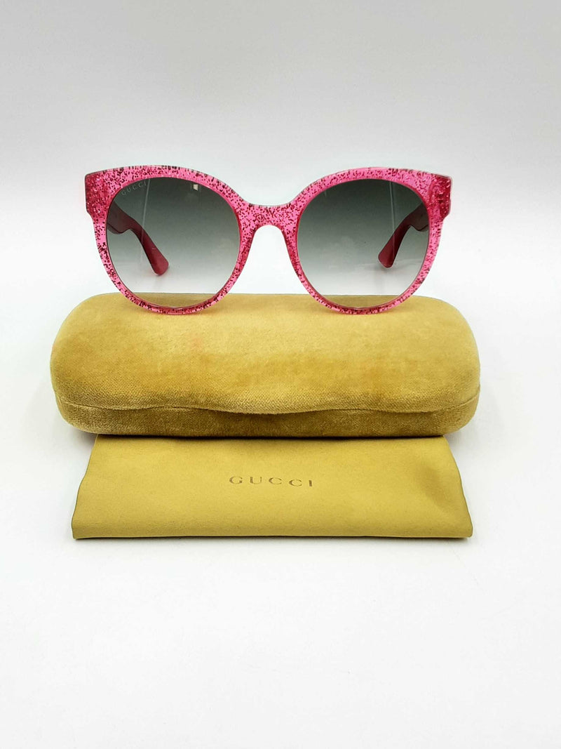 Gucci Pink Glitter Sunglasses Fw1224lxzdu