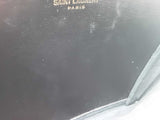 Yves Saint Laurent Ysl Sunset Leopard Print Black Crossbody Bag Do0225exzde