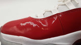 Nike Air Jordan 11 Retro "Cherry" Red & White Sneakers Size 14 Fw0325lxzdu