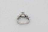 1.65cttw Princess Cut Diamond Ring In 14k White Gold 5.5g Size 5.5 Eb1026lwxzsa