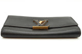 Louis Vuitton Capucines Black Leather Wallet Eb0825lxzde