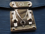 Louis Vuitton Eden Pm Bag In Indigo Blue & Black Epi Leather Fw1225wxzdu