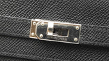 Hermès Kelly Long Wallet In Black Epsom Leather Fw0726lozxdu
