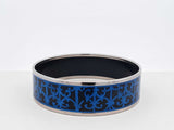 Hermès Balcons Du Guadalquivir 13mm Enamel Bangle Bracelet 8 Inch Fw0326lrxdu