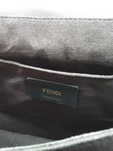 Fendi Velvet Ff Logo Vitello Dolce Fun Fair Kan I Shoulder Bag Eb0526lxxzde