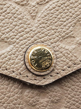 Louis Vuitton Félicie Pochette In Turtledove Beige Monogram Empreinte Leather Fw0726ixzdu