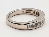 0.63 Cttw Natural Diamonds 0.950 Platinum 7.5g Ring Size 6.5 Do1125oixde
