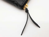 Louis Vuitton Black Empriente Monogram Embossed Leather Zippy Wallet Do0726wxzde