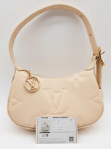 Louis Vuitton Mini Moon Creme Empriente Monogram Hobo Shoulder Bag Do0626crxde