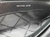 Michael Kors 32f4sjt3l Jet Set Continental Black Leather Wallet Do0924wxde