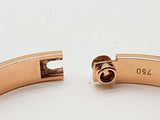 Cartier Love Diamond 18k Rose Gold 31.3g Bangle Bracelet Size 17 Do0725cxzxde