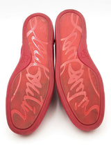 Christian Louboutin Louis Orlato Flat Pink Suede Sneakers Size 42.5 Eb0725oxzsa