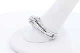 0.75cttw Diamond 14k White Gold Ring 8.3 Grams Size 11 Eb0526crxde